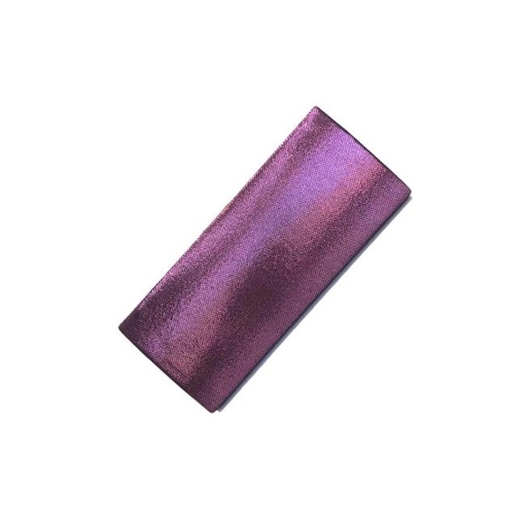 Shiny Metallic Purple Calvin Klein Clutch - Picture 4 of 4